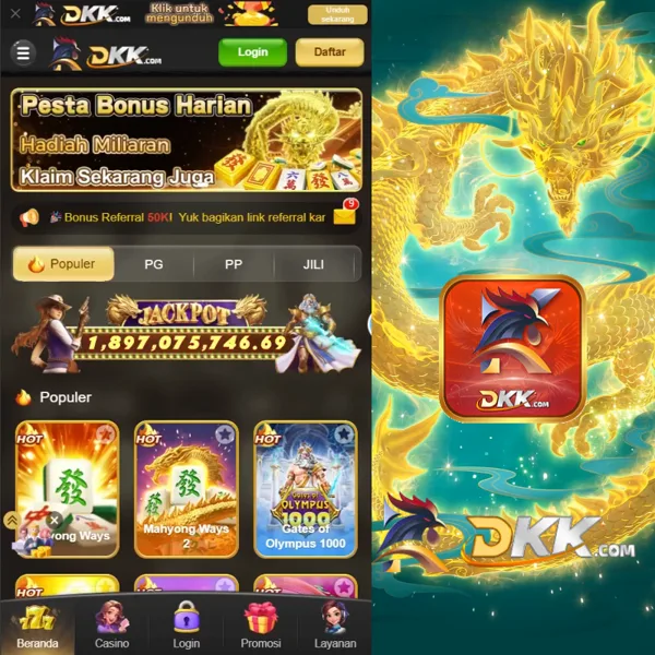 DKK Bonus Member Baru 100%